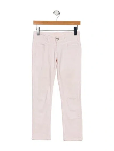 Pre-owned Closed Low-rise Skinny Leg Jeans In White