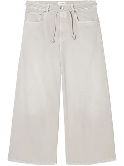 Closed Lyna Jeans Soft Beige In Grey