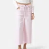 Closed Lyna Wide Jeans In Milkshake Pink In Pink