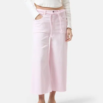 Closed Lyna Wide Jeans In Milkshake Pink