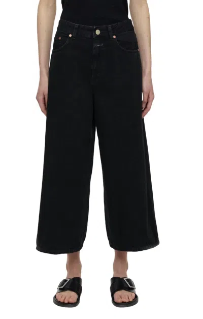 CLOSED LYNA WIDE LEG JEAN IN BLACK