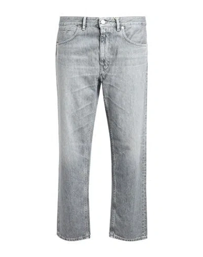 Closed Man Jeans Grey Size 32 Cotton, Recycled Cotton In Gray