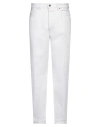 Closed Man Jeans Off White Size 30 Cotton, Recycled Cotton In Off White