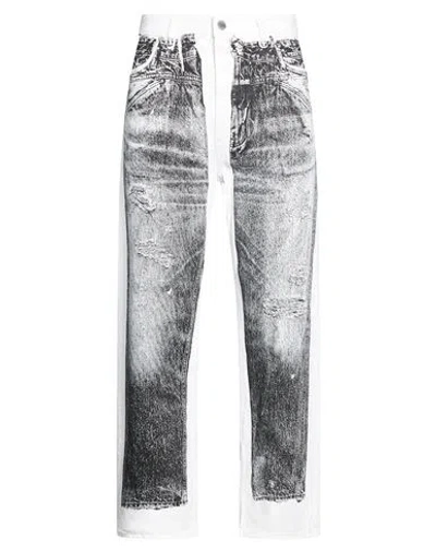 Closed Man Jeans White Size 33 Cotton, Recycled Cotton