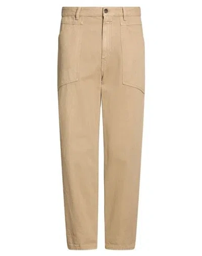 Closed Man Pants Beige Size 30 Cotton In Brown