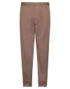 Closed Man Pants Brown Size 33 Cotton, Elastane
