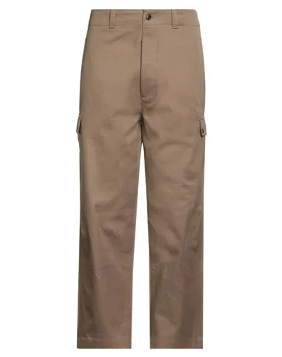 Closed Man Pants Camel Size 34 Cotton In Sand