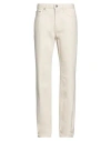 Closed Woman Pants Ivory Size 30 Cotton, Recycled Cotton In White