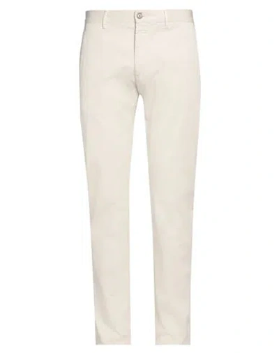 Closed Man Pants Off White Size 36 Organic Cotton, Elastane
