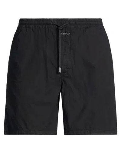 Closed Man Shorts & Bermuda Shorts Black Size L Cotton