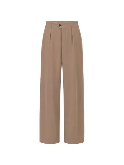 Closed Mawson Pleated Trousers In Brown
