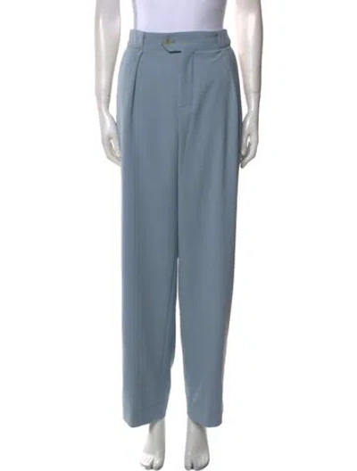 Pre-owned Closed Mawson Straight Leg Pants In Blue