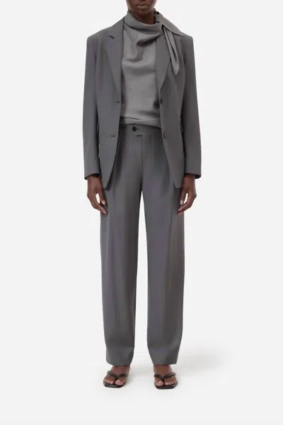 Closed Mawson Straight-leg Trouser Pant In Led Grey In Multi