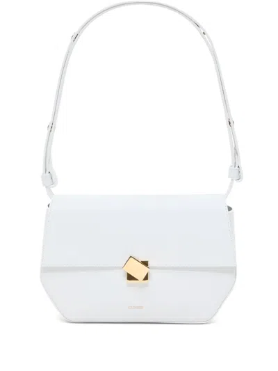 Closed Medium One Leather Shoulder Bag In White