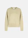 Closed Melange Rock Wool Sweater In Sand
