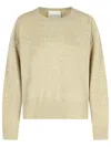 Closed Melange Rock Wool Sweater In Sand
