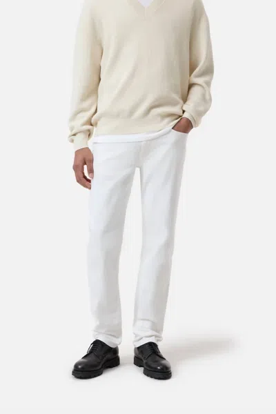 Closed Men's Cooper True Jeans In Ivory In White