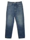 Closed Classic Medium Blue Denim Jeans With Five-pocket Design In Blue