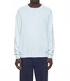 Closed Men's Jumper Top In Glint Blue In Blue