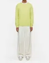 Closed Men's Jumper Top In Primary Yellow In Green