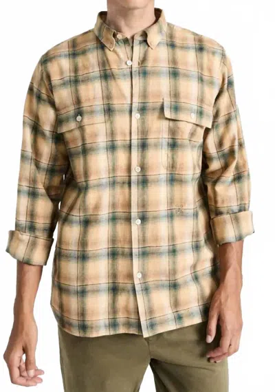Closed Men's Lumberjack Flannel Shirt In Fern Green In Multi