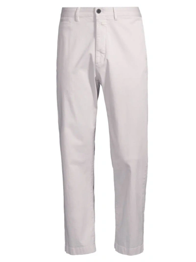 Closed Men's Tacoma Stretch-cotton Pants In Fog Grey