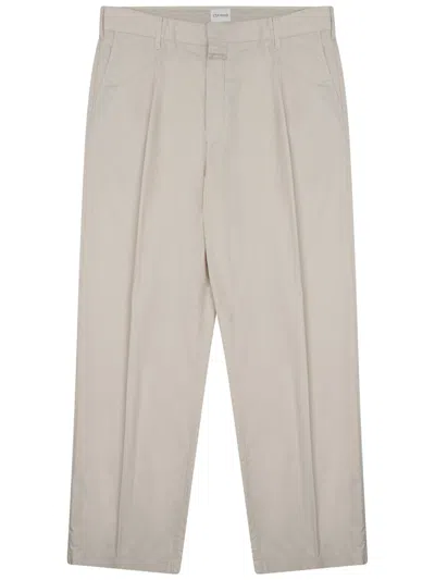 CLOSED CLOSED MEN'S WIDE-LEG COTTON PANTS