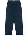 Closed Relaxed Wide-leg Denim Pants In Blue