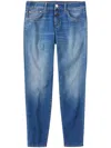 Closed Mid-rise Skinny-cut Jeans In Blue