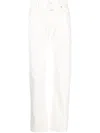 Closed Mid-rise Slim-cut Jeans In White