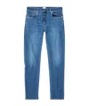 Closed Milo Slim Fit Crop Straight Leg Jeans In Blue