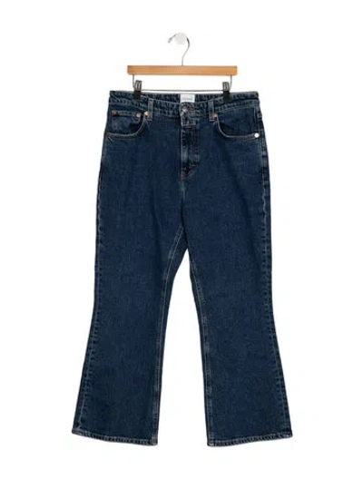 Pre-owned Closed Mid-rise Flared Jeans In Blue