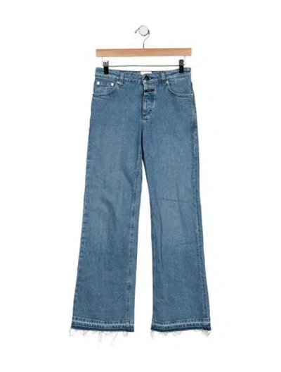 Pre-owned Closed Mid-rise Flared Jeans In Blue