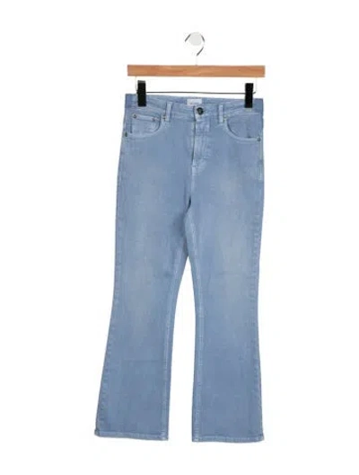 Pre-owned Closed Mid-rise Flared Jeans In Blue