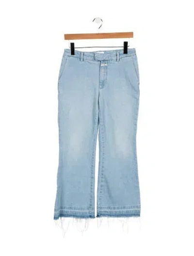 Pre-owned Closed Mid-rise Flared Jeans In Blue