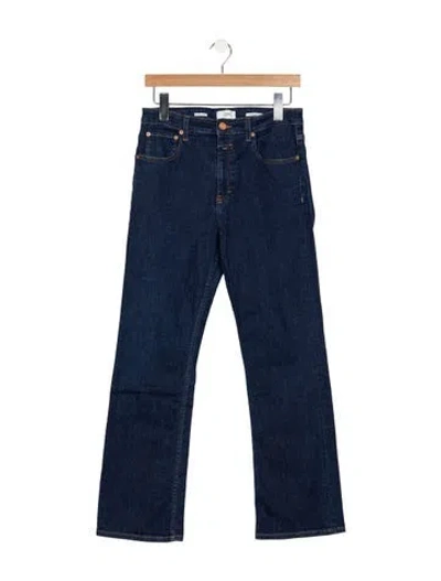 Pre-owned Closed Mid-rise Flared Jeans In Blue