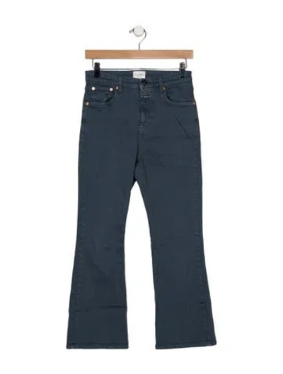 Pre-owned Closed Mid-rise Flared Jeans In Blue