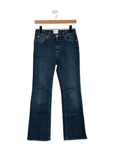 Pre-owned Closed Mid-rise Flared Jeans In Blue