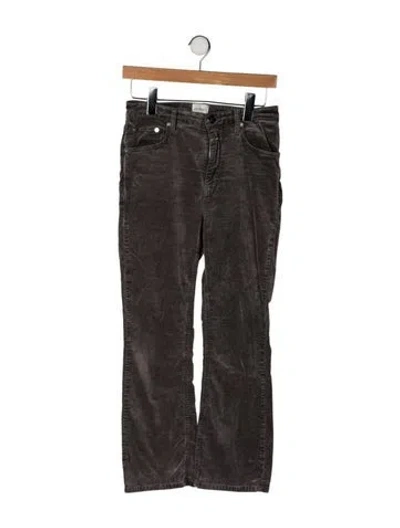 Pre-owned Closed Mid-rise Flared Jeans In Grey
