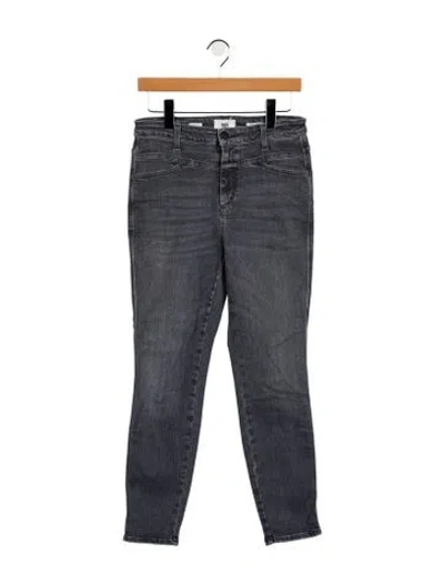 Pre-owned Closed Mid-rise Skinny Leg Jeans In Black