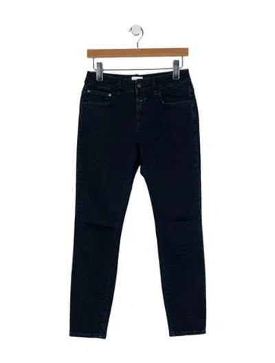 Pre-owned Closed Mid-rise Skinny Leg Jeans In Blue
