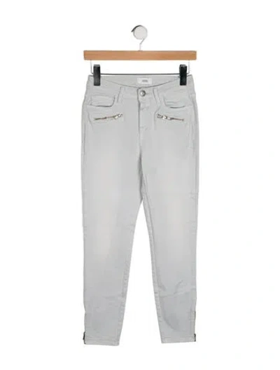 Pre-owned Closed Mid-rise Skinny Leg Jeans In Blue