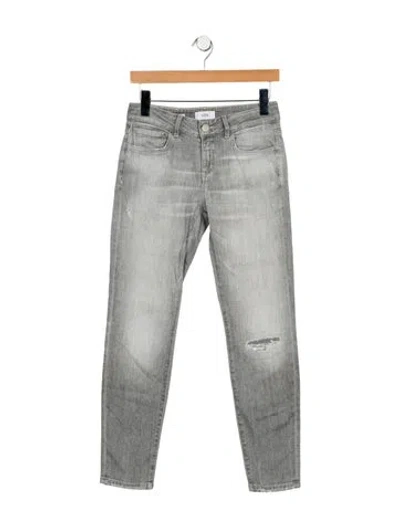 Pre-owned Closed Mid-rise Skinny Leg Jeans In Blue