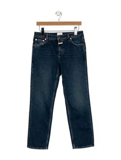 Pre-owned Closed Mid-rise Skinny Leg Jeans In Blue