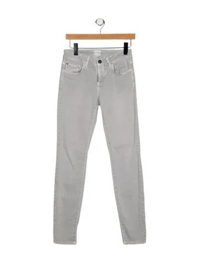 Pre-owned Closed Mid-rise Skinny Leg Jeans In Blue