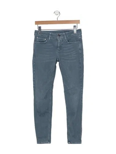 Pre-owned Closed Mid-rise Skinny Leg Jeans In Blue