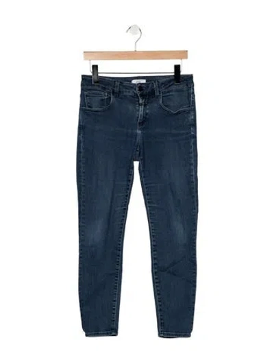 Pre-owned Closed Mid-rise Skinny Leg Jeans In Blue