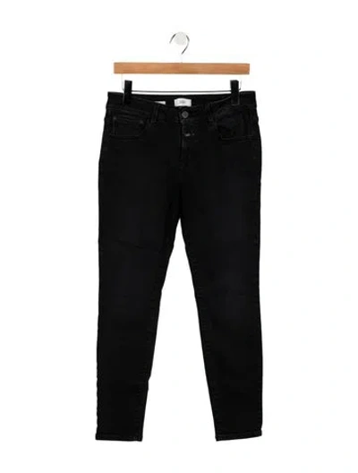 Pre-owned Closed Mid-rise Skinny Leg Jeans In Blue