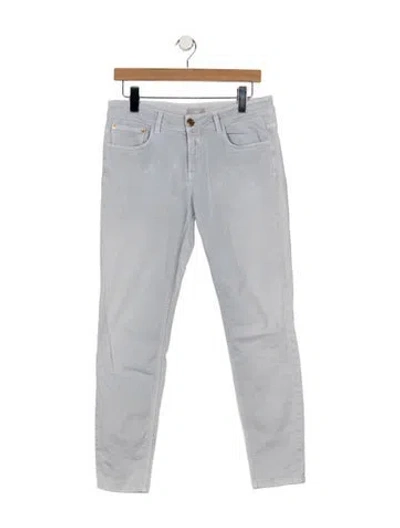 Pre-owned Closed Mid-rise Skinny Leg Jeans In Blue