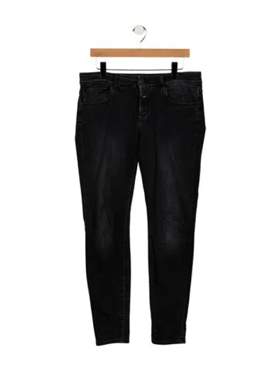 Pre-owned Closed Mid-rise Skinny Leg Jeans In Blue